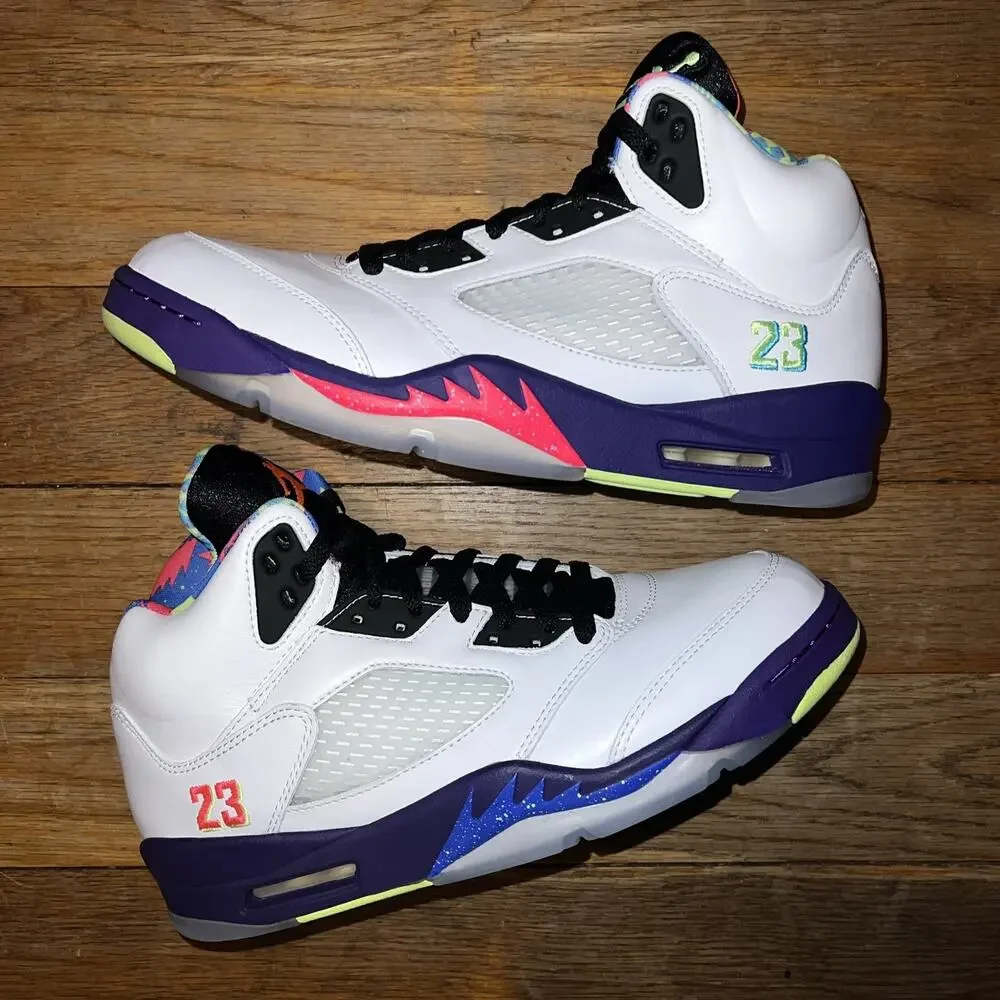 Nike Air Jordan 5 Retro Alternate Bel-Air 2020 Men Size 8/Women 9.5 NEW.NWB.DS
